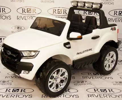 Электромобиль RiverToys NEW FORD RANGER 4WD White