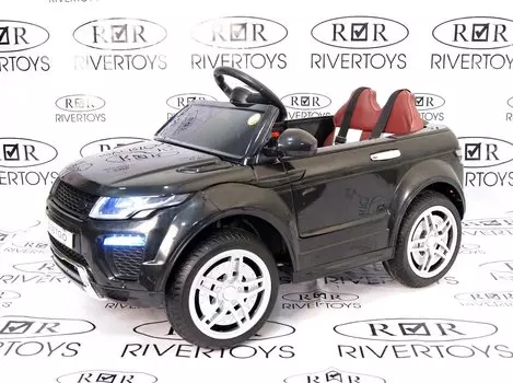 Электромобиль RiverToys Range O007OO VIP черный глянец