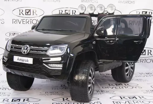 Электромобиль RiverToys VOLKSWAGEN-AMAROK-M999MM Black