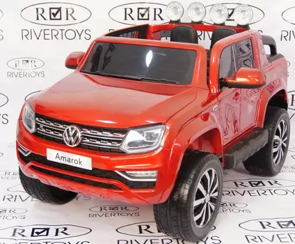 Электромобиль RiverToys VOLKSWAGEN-AMAROK-M999MM Red