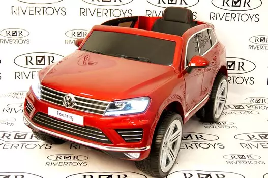 Электромобиль RiverToys VOLKSWAGEN TOUAREG Cherry