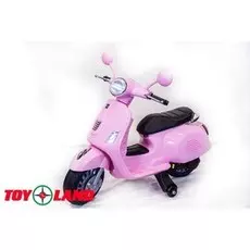 Электромотоцикл ToyLand Vespa XMX 318 розовый