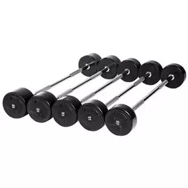 Набор DHZ прямых штанг PROFI-FIT, 35-55 кг, шаг 5 кг