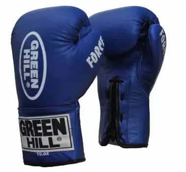 Перчатки боксерские GreenHill FORCE 16 OZ BGF-1215 Синий
