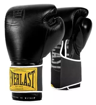 Перчатки тренировочные Everlast 1910 Classic 12oz черн