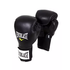 Перчатки тренировочные на липучке Everlast 10oz черный