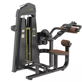 Пресс машина/Разгибание спины DHZ Abdominal Isolator &amp; Back Extension Стек 110 кг E-1088