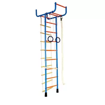 Спортивный комплекс KMS Альпинистик 3-5 Трансформер синий/красный