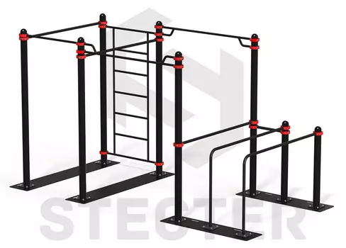 STECTER Мобильный комплекс для Воркаут "Профи-7"