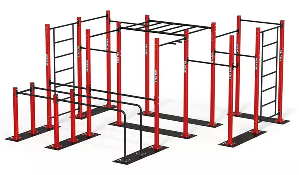 STECTER Мобильный комплекс для Воркаут "Стандарт-10"
