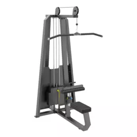 Тяга сверху. Вертикальный блок DHZ Pulldown Стек 109 кг E-3035