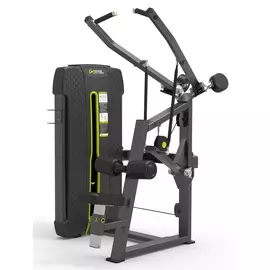 Тяга сверху. Вертикальный блок DHZ Pulldown Стек 109 кг E-4035A