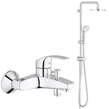 Душевая система для ванны GROHE New Tempesta 200 со смесителем (NB0045)