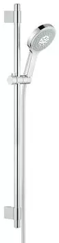 Душевой гарнитур GROHE Power&amp;Soul Cosmopolitan 130 (ручной душ, штанга 900 мм, шланг 1750 мм), хром (27734000)