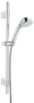 Душевой гарнитур GROHE Relexa Five (ручной душ, штанга 600 мм, шланг 1750 мм), хром (28964001)
