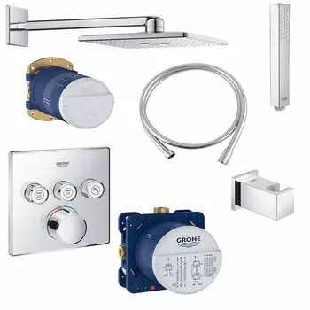 Готовый комплект для душа GROHE Grohtherm SmartControl (NSB0133)