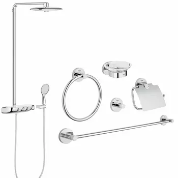 Готовый комплект для душа GROHE Rainshower SmartControl 360 DUO (NSB0139)