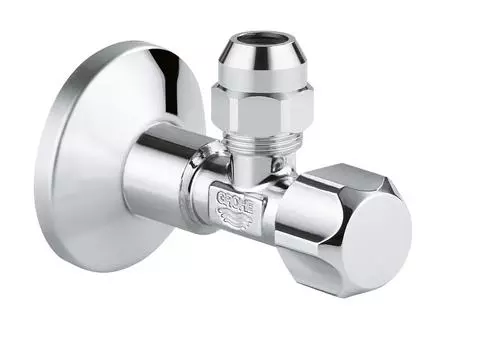 Комплект углового вентиля 3/8 дюйма GROHE, хром (22052000)