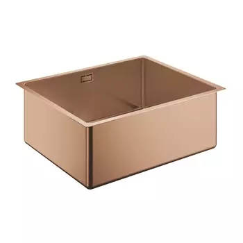 Мойка GROHE K700U Cube с одной чашей, 500 x 400 мм, теплый закат матовый (31574DL0)