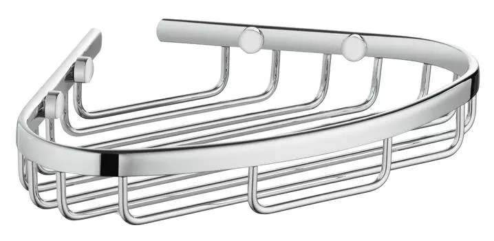 Полочка-решетка GROHE BauCosmopolitan, 200 мм, угловая, хром (40664001)