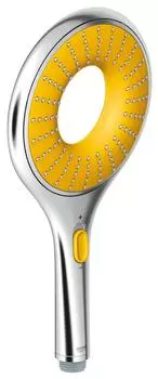 Ручной душ GROHE Rainshower Icon (2 режима), хром/жёлтый (27446000)
