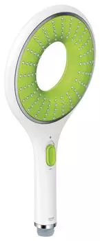 Ручной душ GROHE Rainshower Icon (2 режима), белая луна/зеленый (27276LS0)