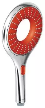Ручной душ GROHE Rainshower Icon (2 режима), хром/красный (27443000)