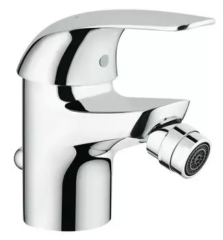 Смеситель для биде GROHE Euroeco с донным клапаном, хром (23263000)
