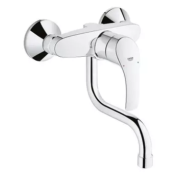 Смеситель для кухни GROHE Eurosmart New, вынос 150 мм, хром (31509002)