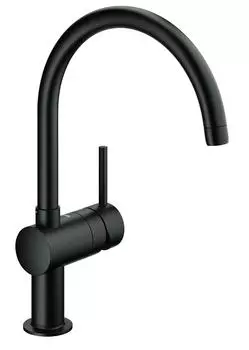 Смеситель для кухни GROHE Minta, черный бархат (32917KS0)