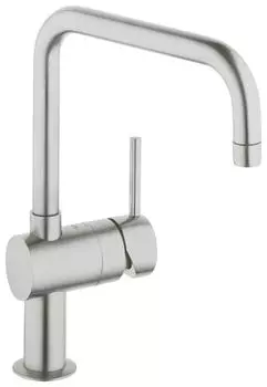 Смеситель для кухни GROHE Minta с U-изливом, суперсталь (32488DC0)