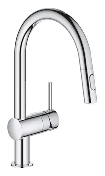 Смеситель для кухни GROHE Minta с выдвижным изливом, хром (32321002)