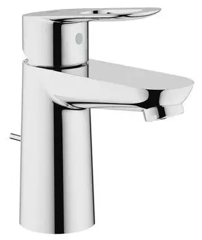 Смеситель для раковины GROHE BauLoop с донным клапаном, хром (23335000)