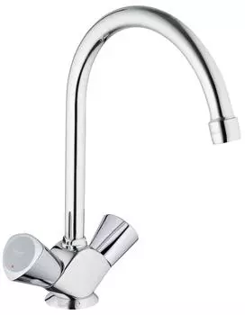 Смеситель для раковины GROHE Costa S с донным клапаном, хром (21257001)