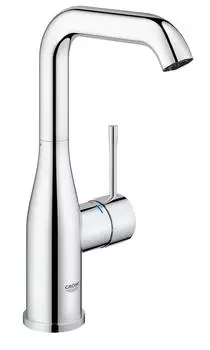 Смеситель для раковины GROHE Essence+ с высоким изливом, хром (23541001)