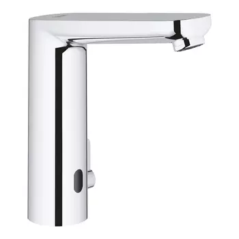 Смеситель для раковины GROHE Eurosmart Cosmopolitan E электронный инфракрасный с устройством для смешивания, 6V, L-размер, хром (36422000)