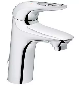 Смеситель для раковины GROHE Eurostyle с цепочкой, хром (23566003)