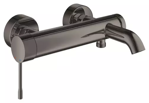 Смеситель для ванны GROHE Essence New, темный графит глянец (33624A01)