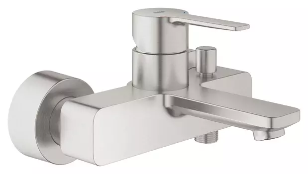 Смеситель для ванны GROHE Lineare New, суперсталь (33849DC1)