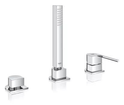 Смеситель для ванны на 3 отверстия GROHE Plus (23845003)