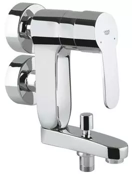 Смеситель для ванны вертикальный GROHE Eurostyle C, хром (23301000)