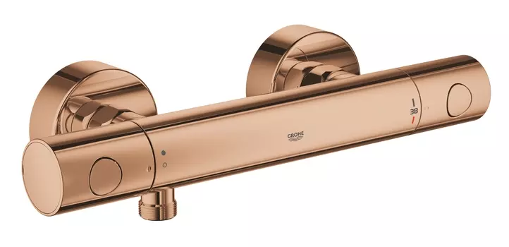 Термостатический смеситель для душа GROHE Grohtherm 1000 Cosmopolitan M, теплый закат глянец (34065DA2)