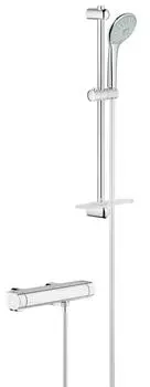 Термостатический смеситель для душа GROHE Grohtherm 2000 с душевым гарнитуром, хром (34195001)