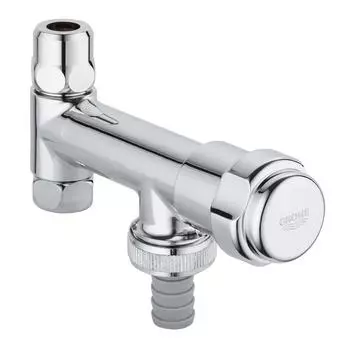 Вентиль угловой для подключения GROHE 3/8 дюйма, хром (41030000)