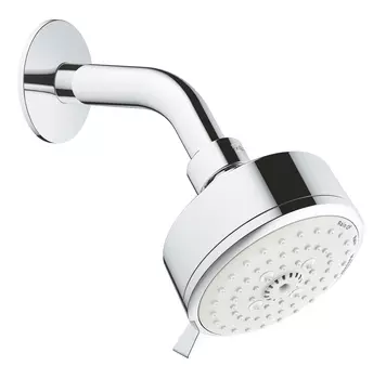 Верхний душ GROHE New Tempesta Cosmopolitan 100 III с кронштейном, хром (26090001)