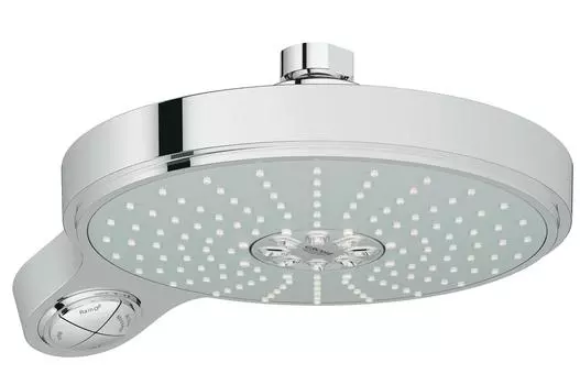 Верхний душ GROHE Power&amp;Soul Cosmopolitan, 5 режимов, диаметр 190 мм, с ограничением расхода воды, хром (27765000)