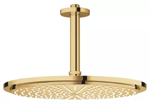 Верхний душ GROHE Rainshower с потолочным кронштейном, холодный рассвет глянец (26067GL0)