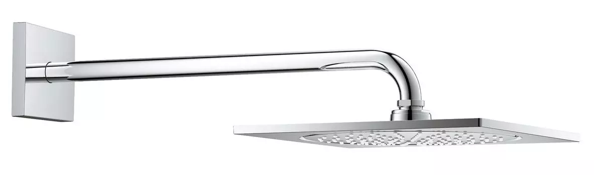 Верхний душ с душевым кронштейном GROHE Rainshower F-Series 10 дюймов, хром (26259000)