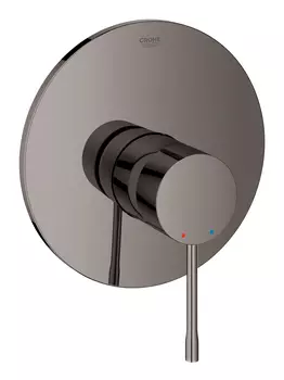 Внешняя часть смесителя для душа GROHE Essence New, темный графит глянец (19286A01)