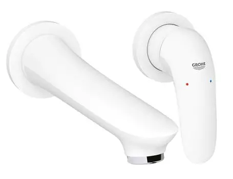 Внешняя часть смесителя для раковины GROHE Eurostyle, белая луна (29097LS3)